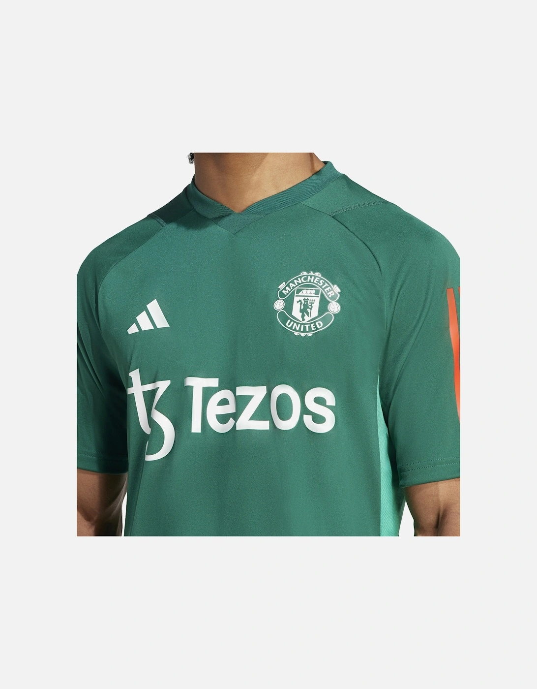 Mens Manchester United Training Jersey (Green)