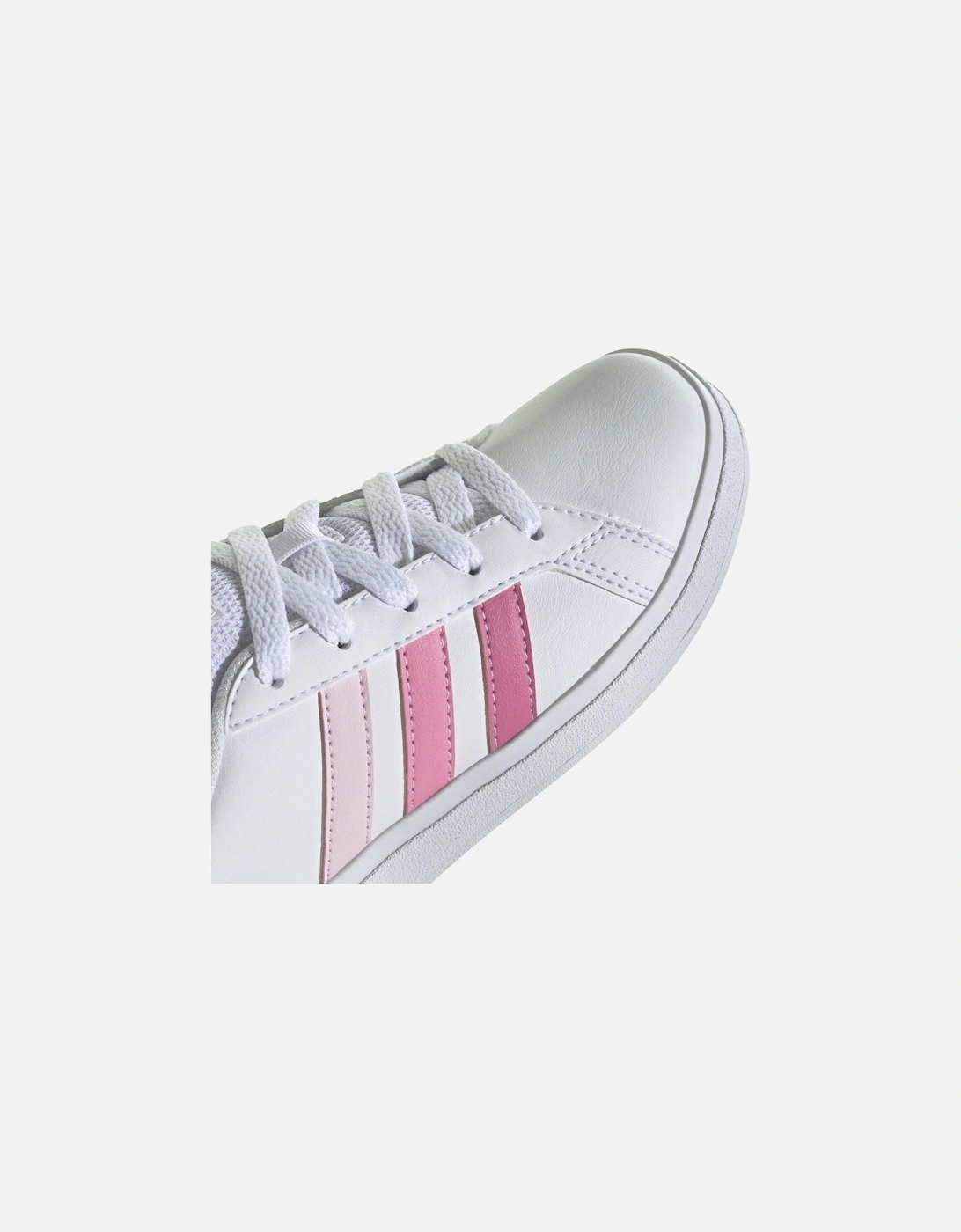 Youths Grand Court 2.0 Trainers (White/Pink)