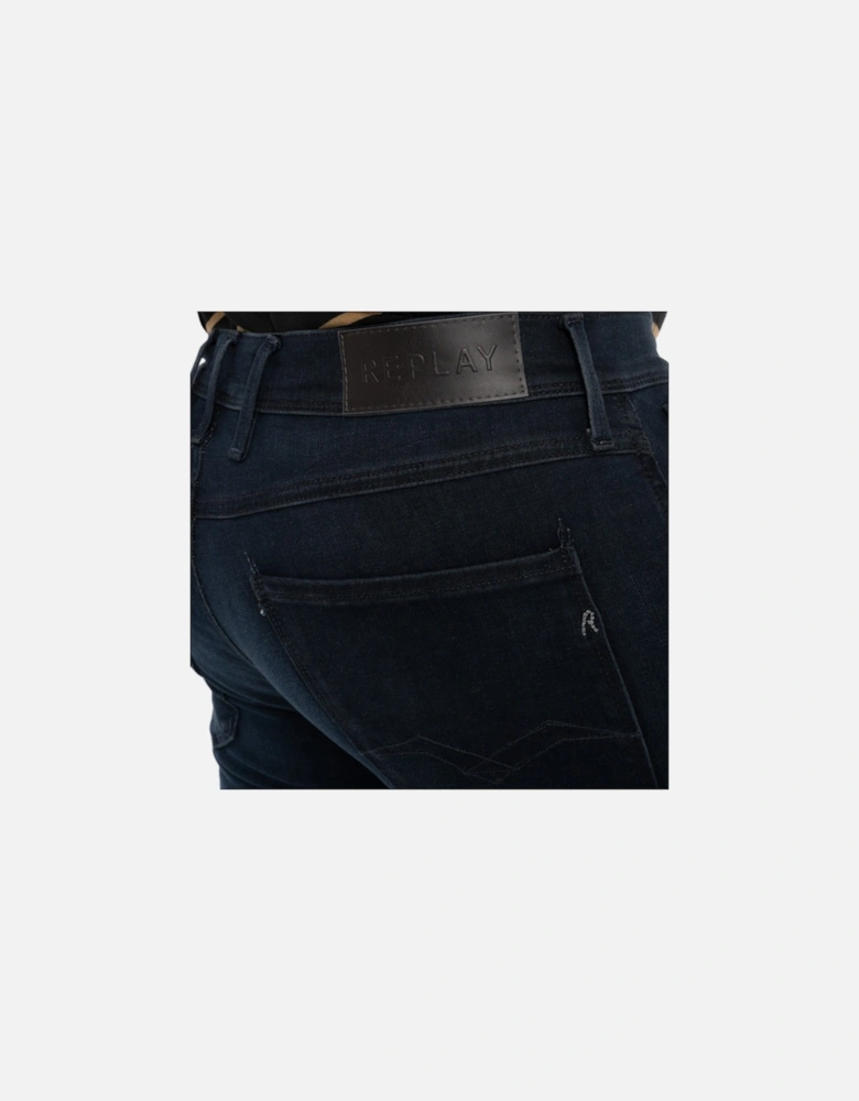 Mens Anbass Recycled 360 Jeans (Dark Blue)