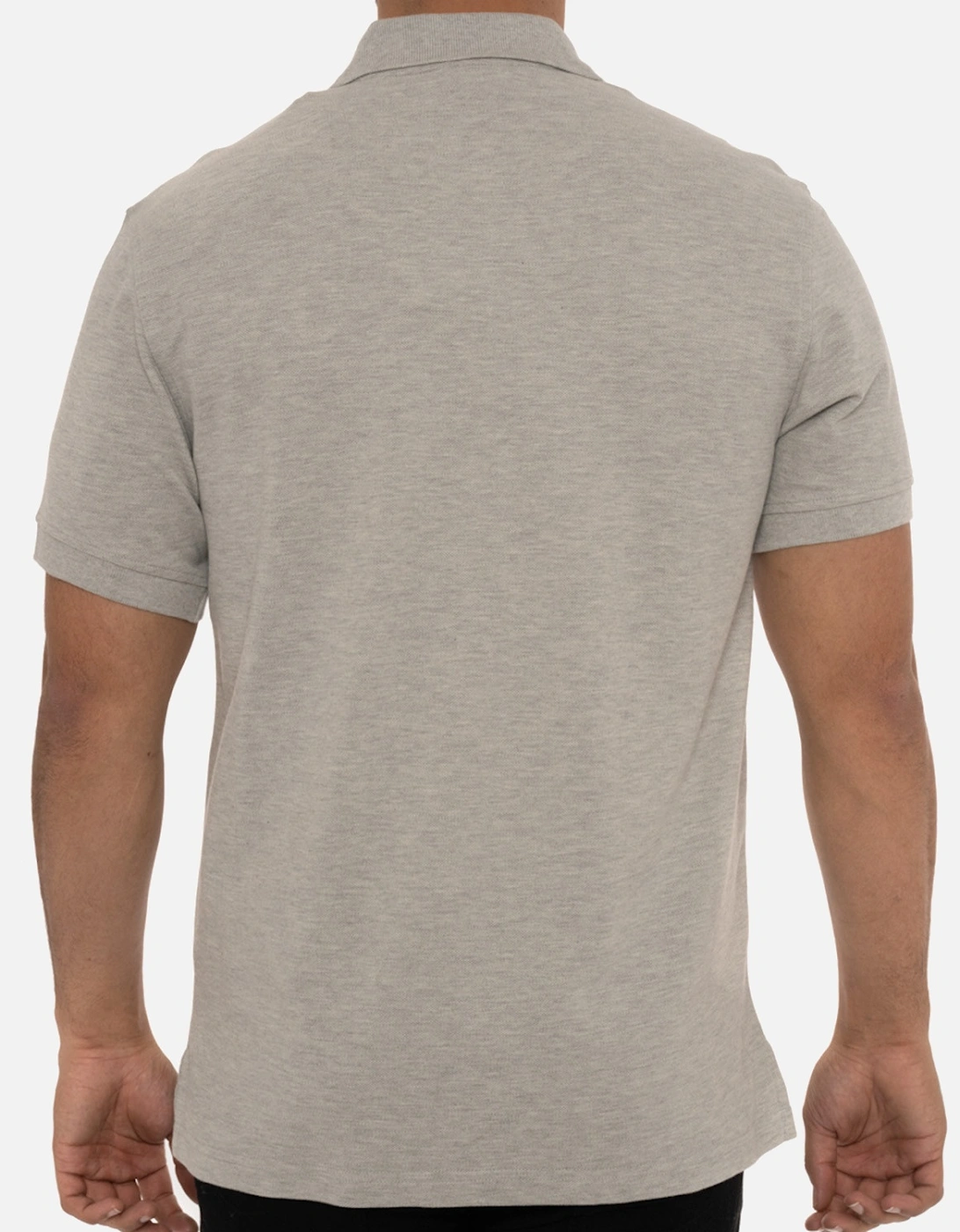 Mens Short Sleeve Polo Shirt (Grey)