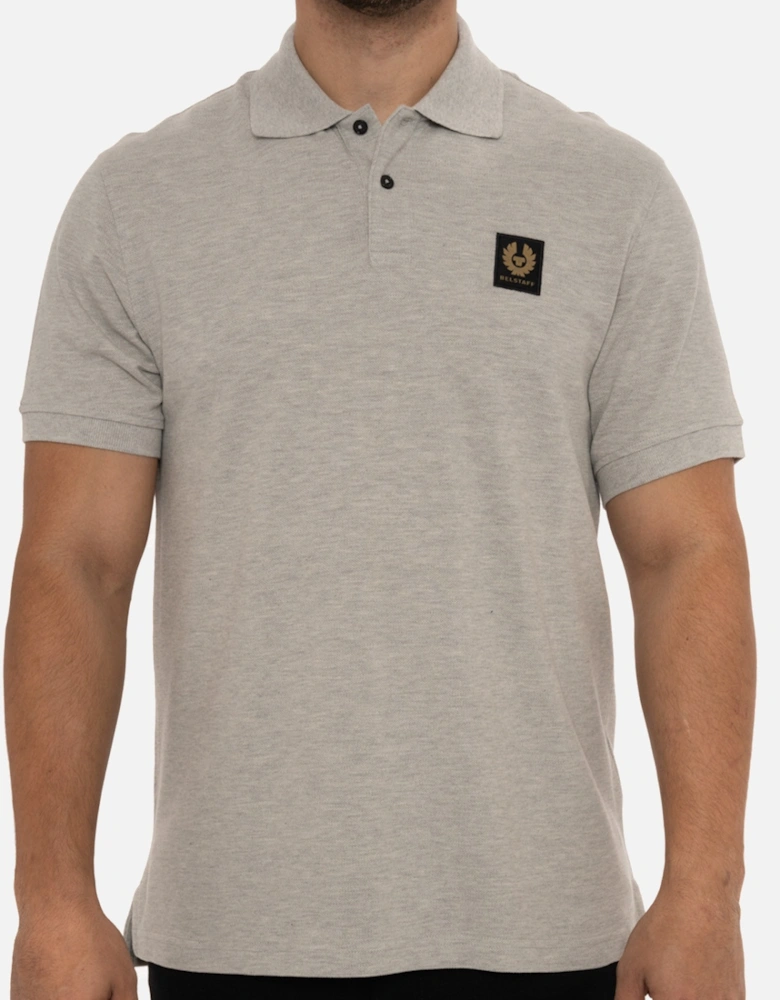 Mens Short Sleeve Polo Shirt (Grey)