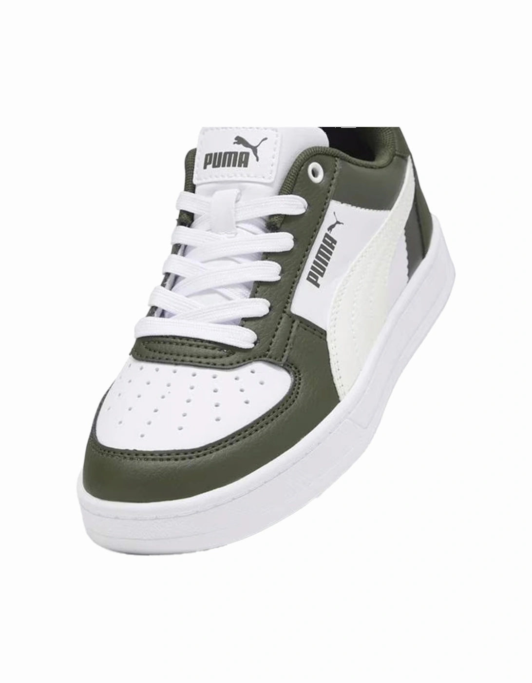 Youths Caven 2.0 Block Trainers (White/Green)