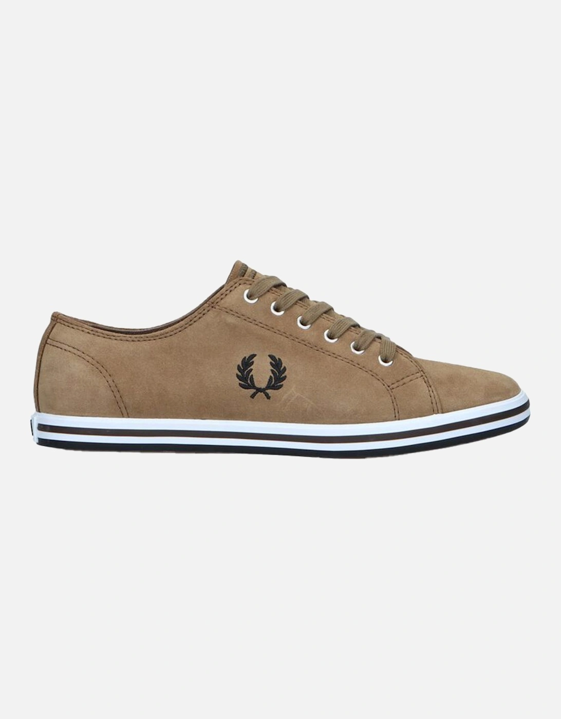 Mens Kingston Suede Trainers (Stone), 8 of 7