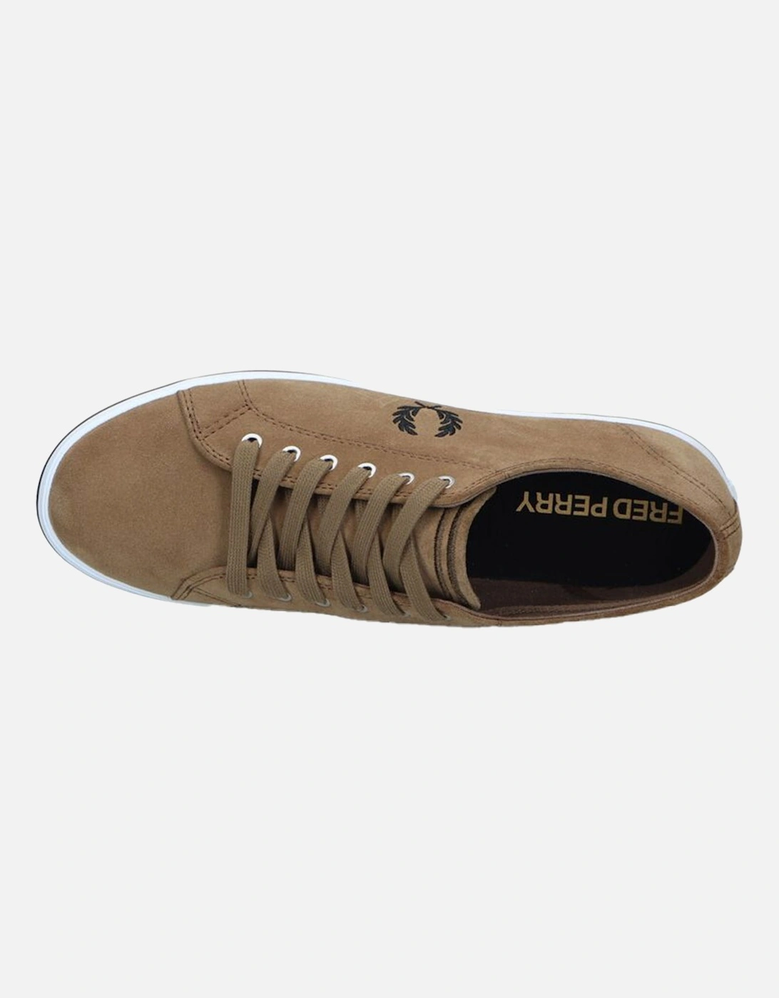 Mens Kingston Suede Trainers (Stone)