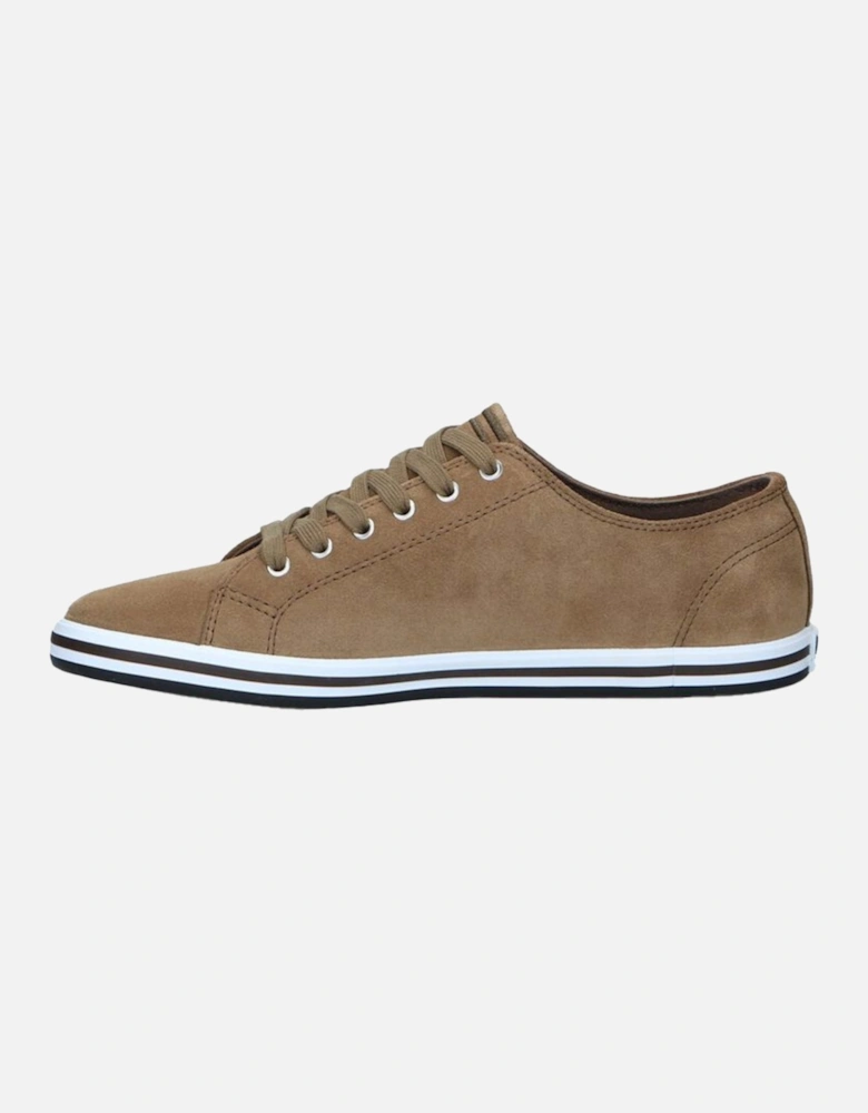 Mens Kingston Suede Trainers (Stone)