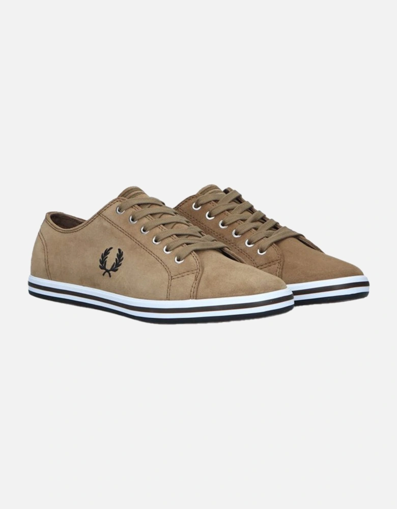 Mens Kingston Suede Trainers (Stone)