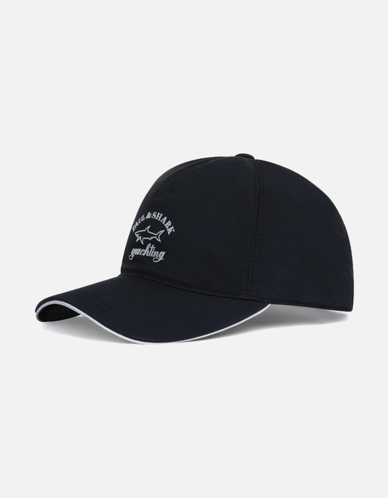 Mens Reflective Logo Cap (Black)