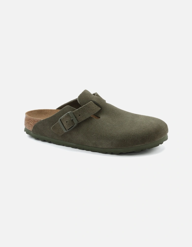 Birkenstock Womens Boston VL Clog Sandals (Thyme)