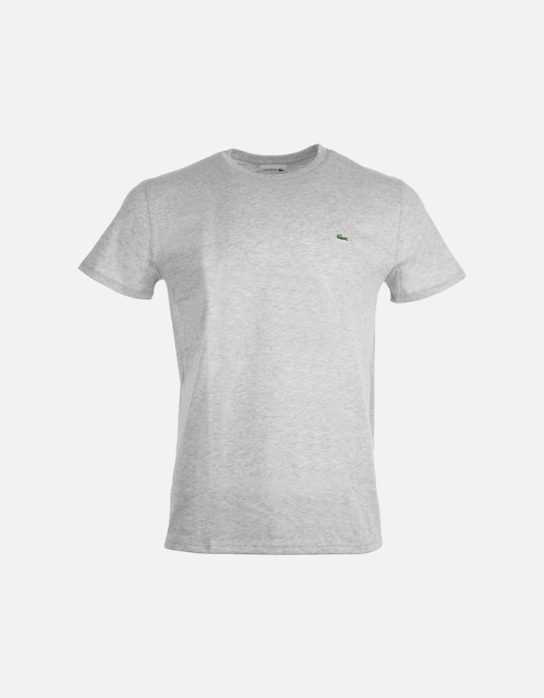 Sport Mens Plain Crew T-Shirt (Grey)