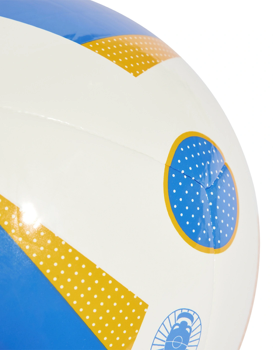 Euro24 Club Football (White/Blue)