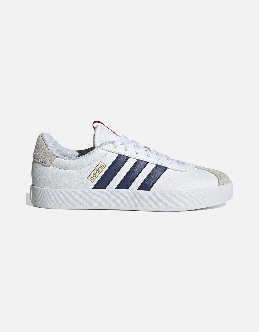 Mens VL Court 3.0 Trainers (White/Navy), 9 of 8