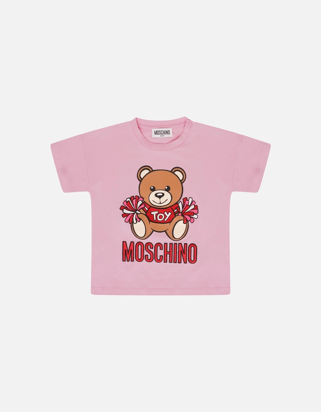 Infants Bear T-Shirt (Pink), 3 of 2