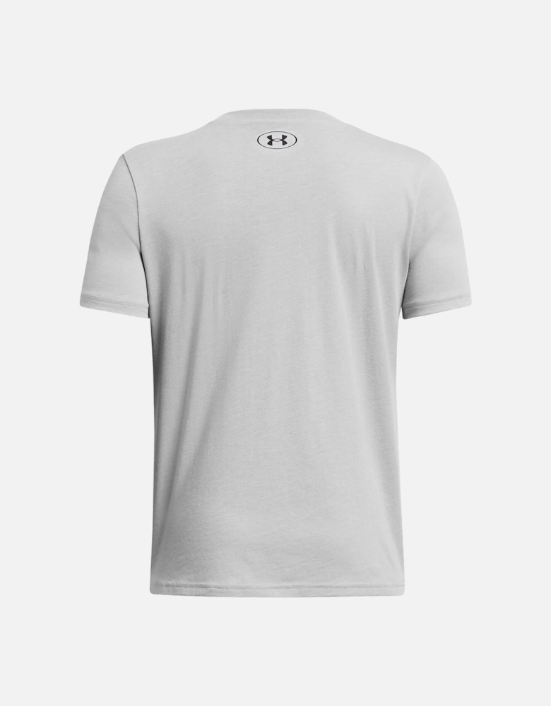 Youths Team Issue Wordmark T-Shirt (Light Grey)