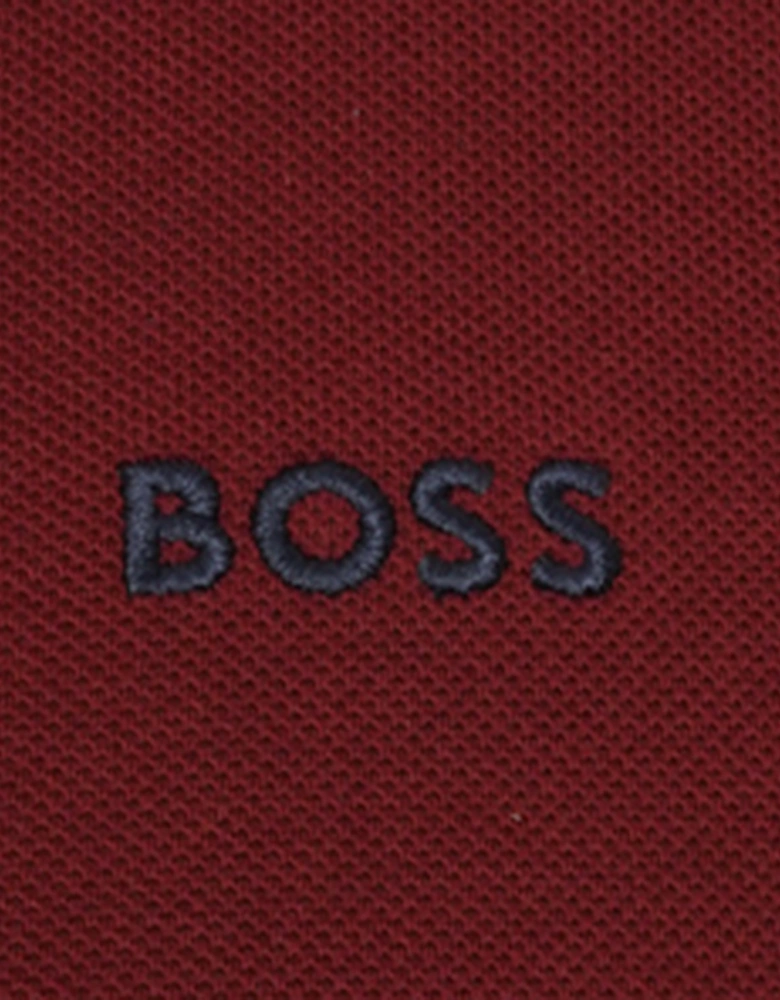 Boss Mens Paddy 1 Polo Shirt (Bordeux)