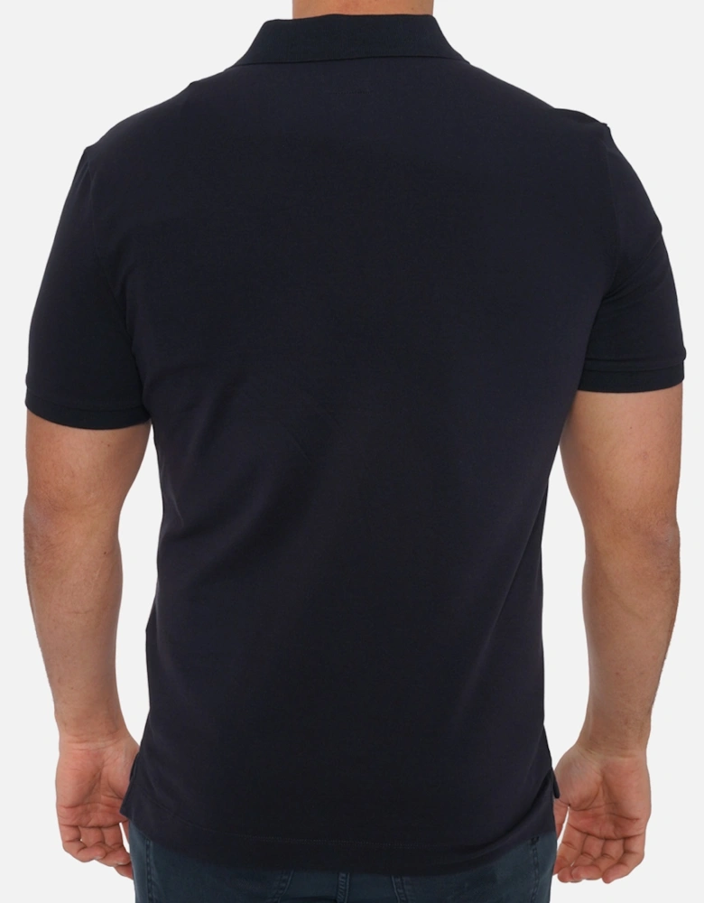C.P. Company Mens Short Sleeve Polo Shirt (Navy)