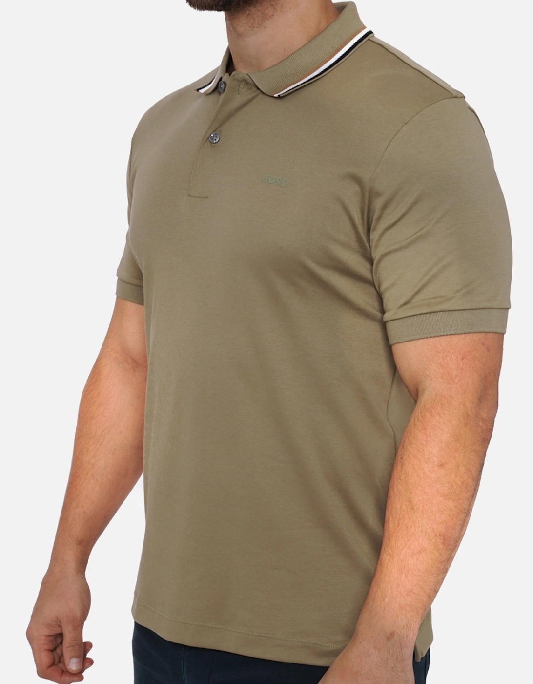 Boss Mens Penrose 38 Polo Shirt (Green)