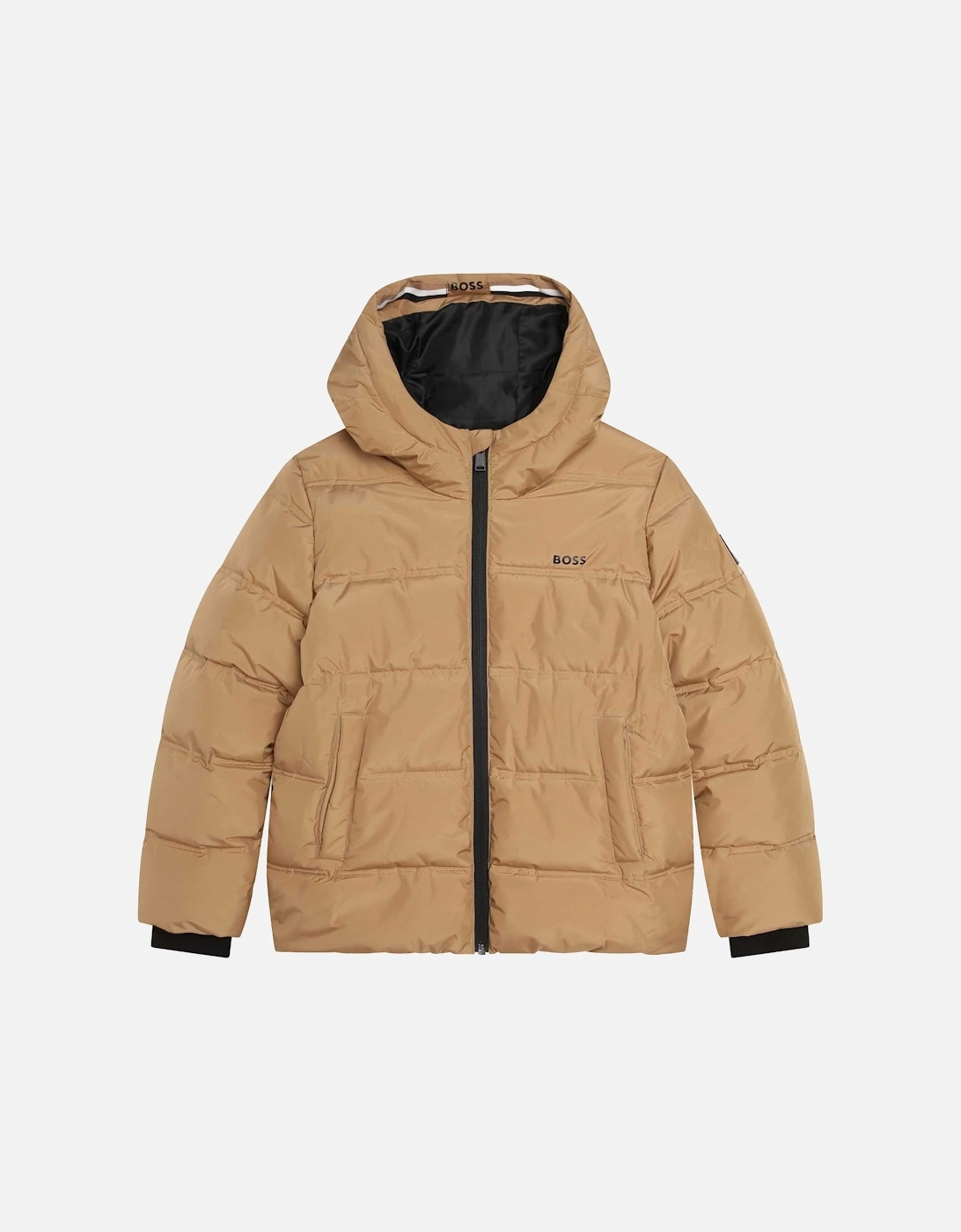 Juniors Puffer Jacket (Stone), 3 of 2