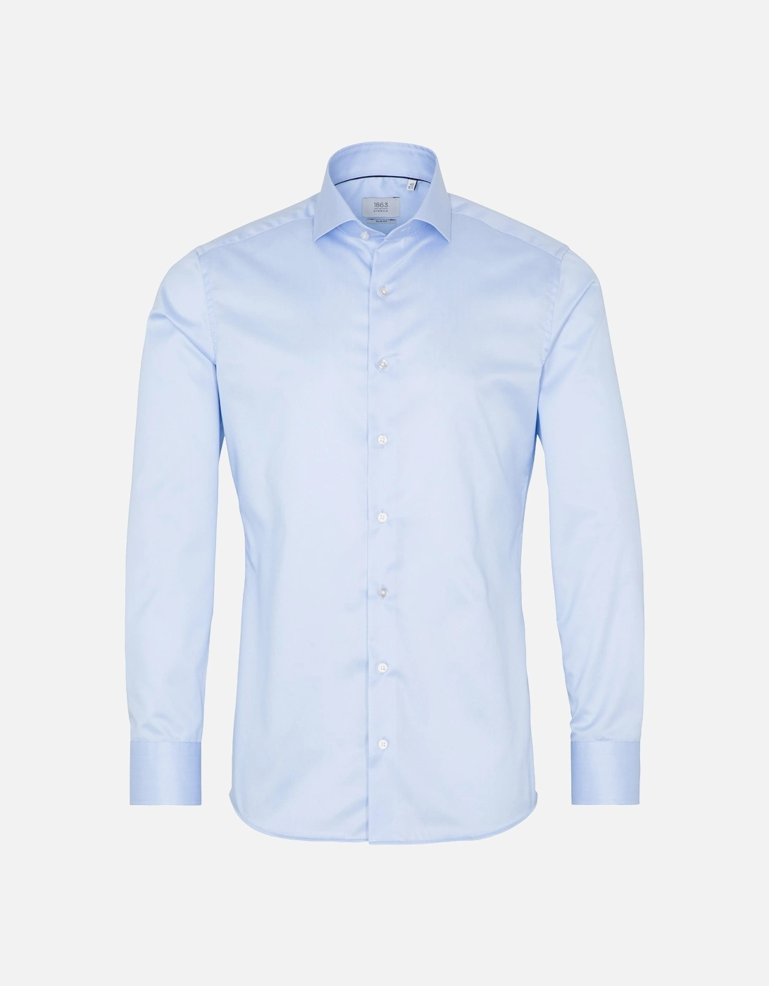Mens 8005 Slim Fit Luxury Shirt (Blue), 7 of 6