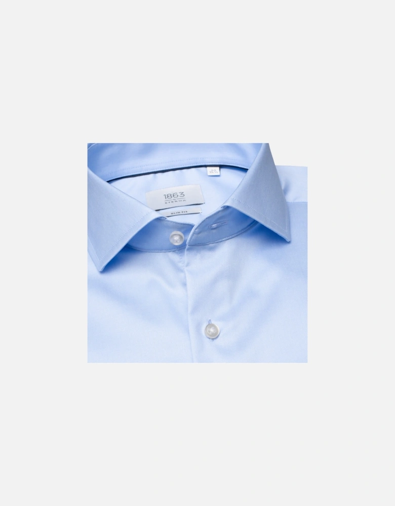 Mens 8005 Slim Fit Luxury Shirt (Blue)