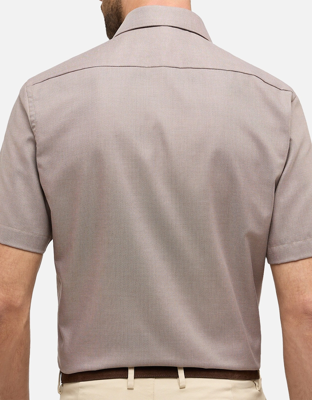 Mens 8204 Short Sleeve Shirt (Tan)