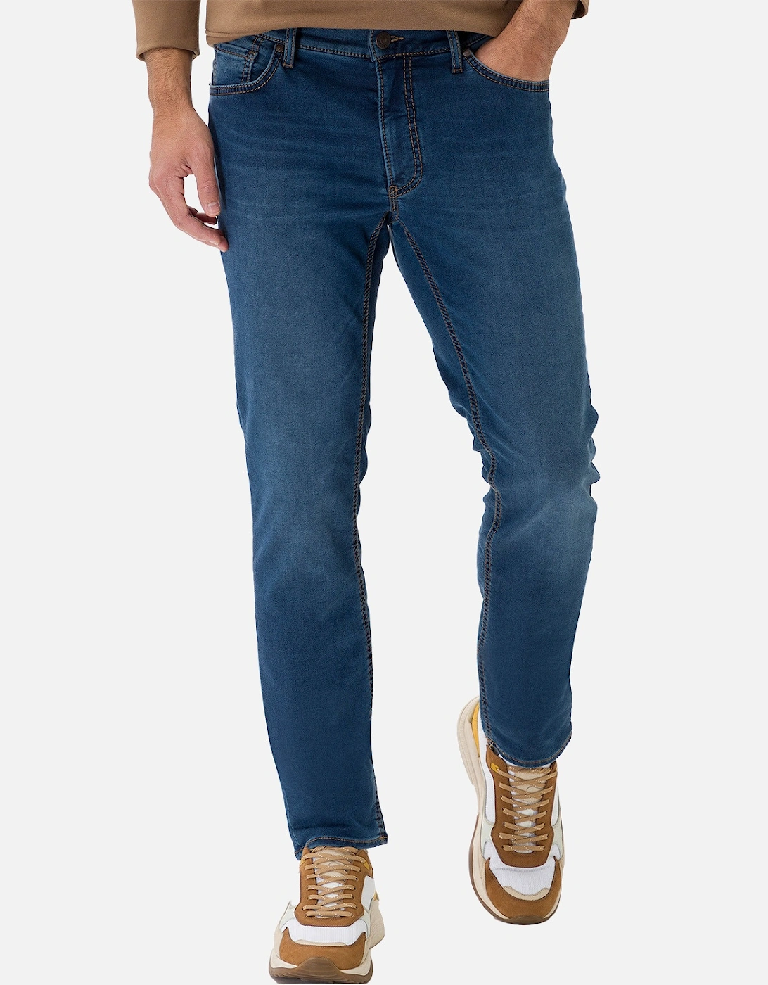 Mens Chuck Hybrid Flex Jeans (Blue)