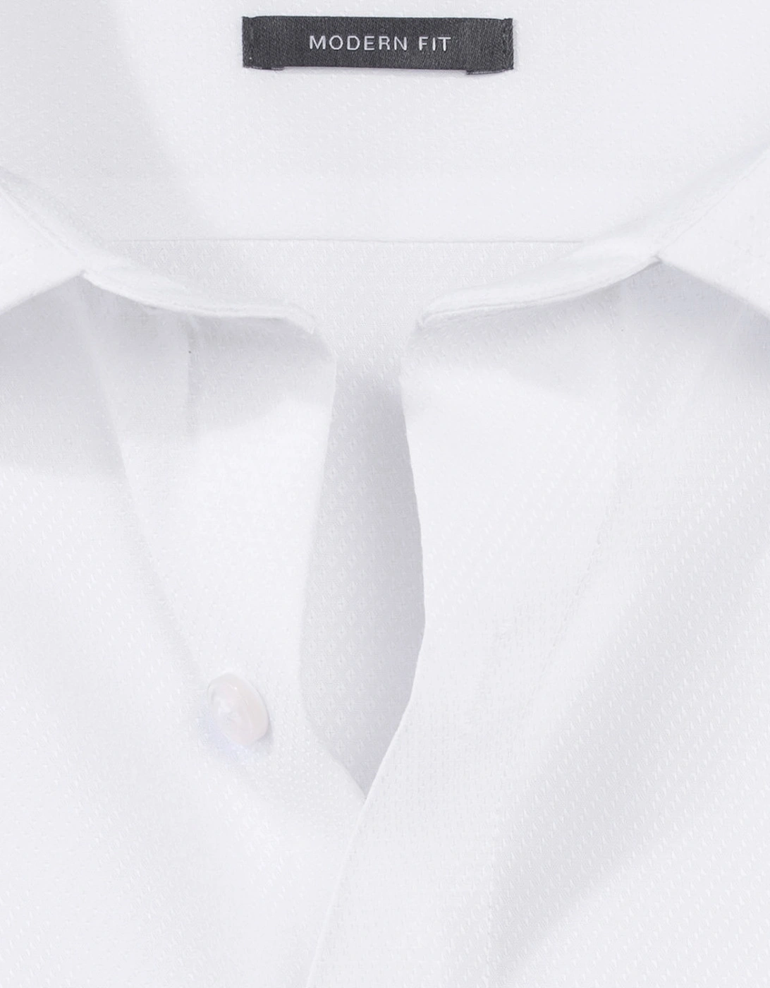 Mens Iridescent Pattern Business Shirt (White)