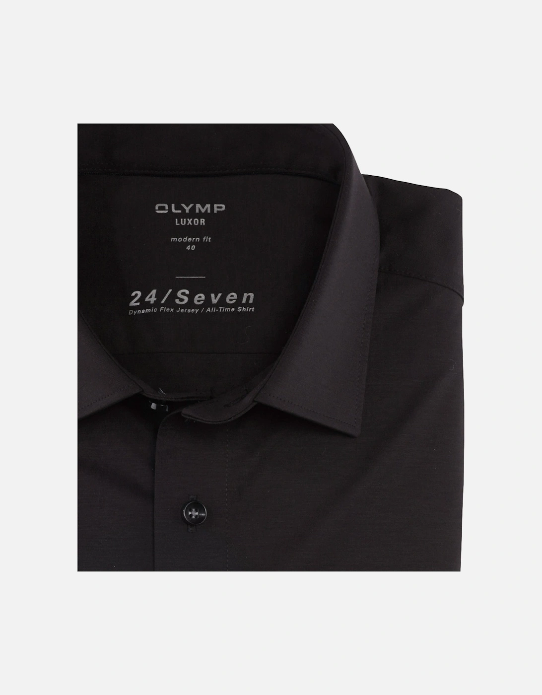 Mens Modern Fit Jersey S/S Shirt (Black)