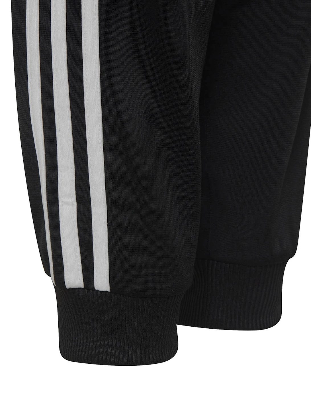 Juniors Kids Shiny Tracksuit (Black)