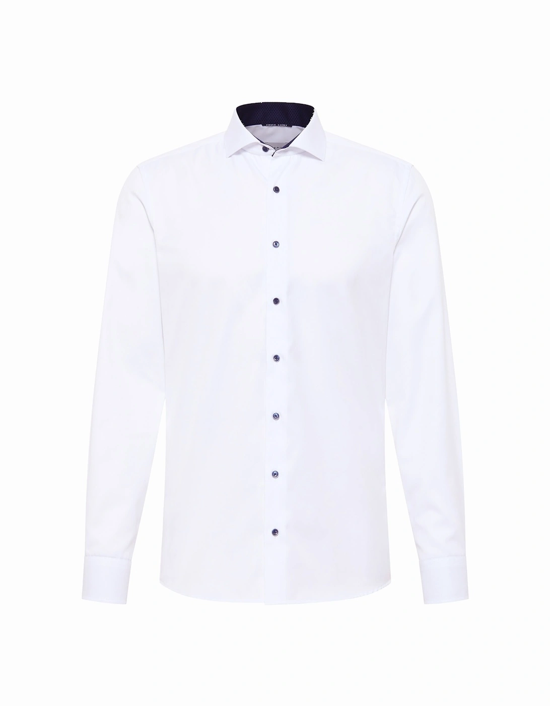 Mens Slim Fit Cover Shirt (White), 7 of 6