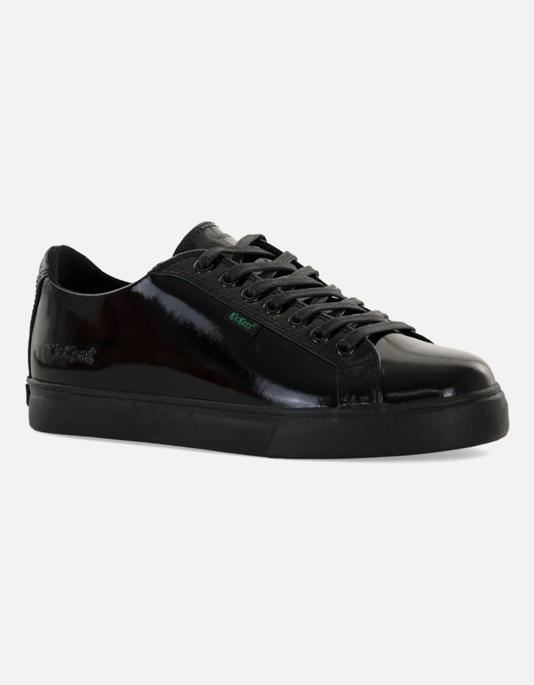 Youths Tovni Patent Lacer Shoes (Black)