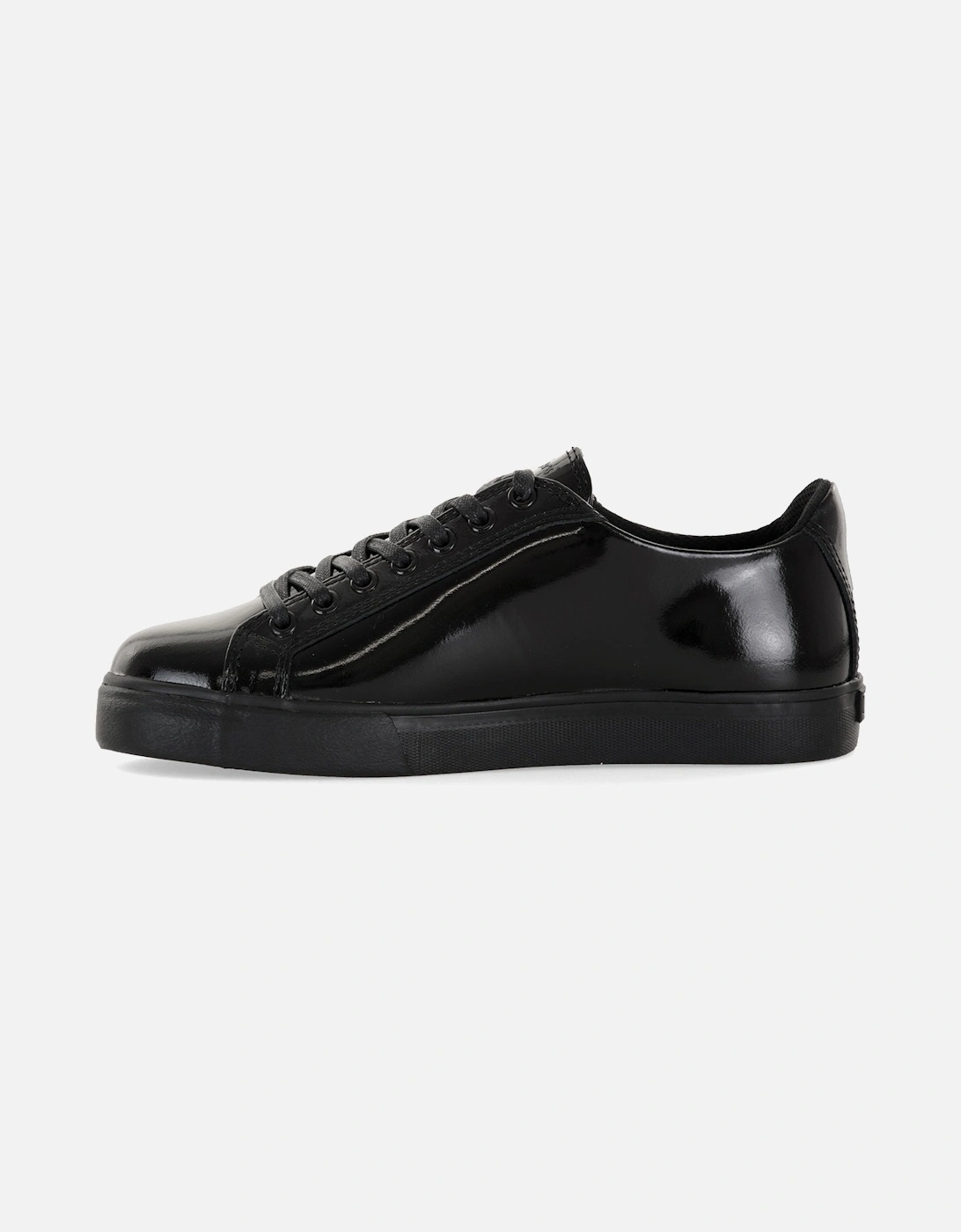 Youths Tovni Patent Lacer Shoes (Black)