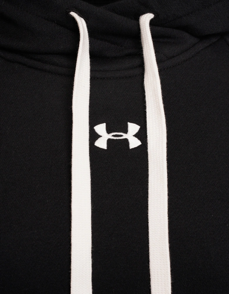 Womens Rival Fleece Hoodie (Black)