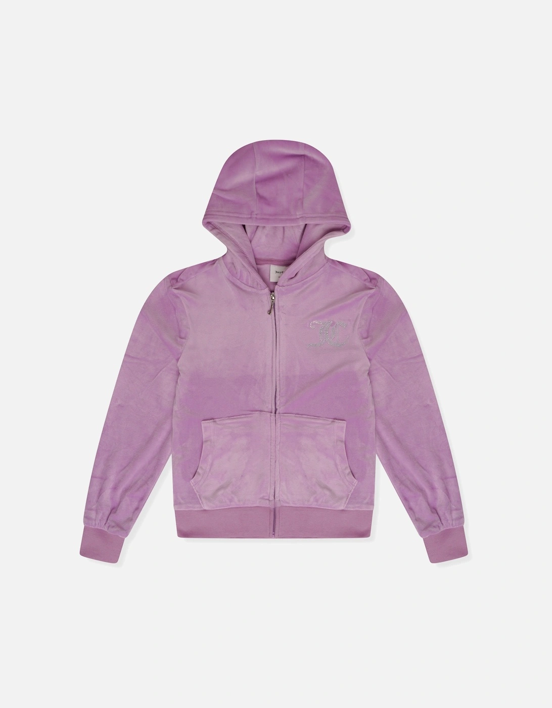 Youths Diamante Hoodie (Lilac), 3 of 2