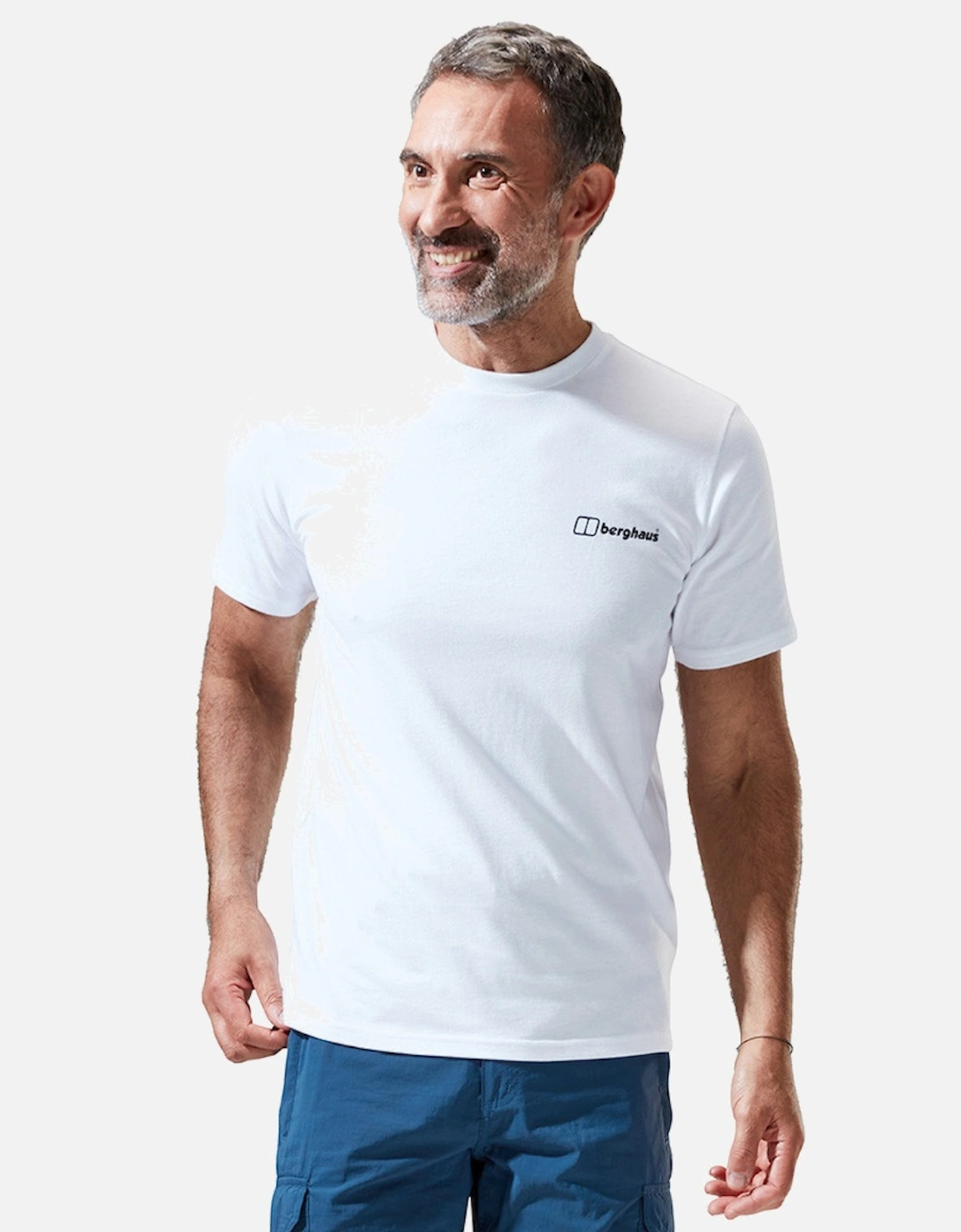 Mens French Pyrenees T-Shirt (White)