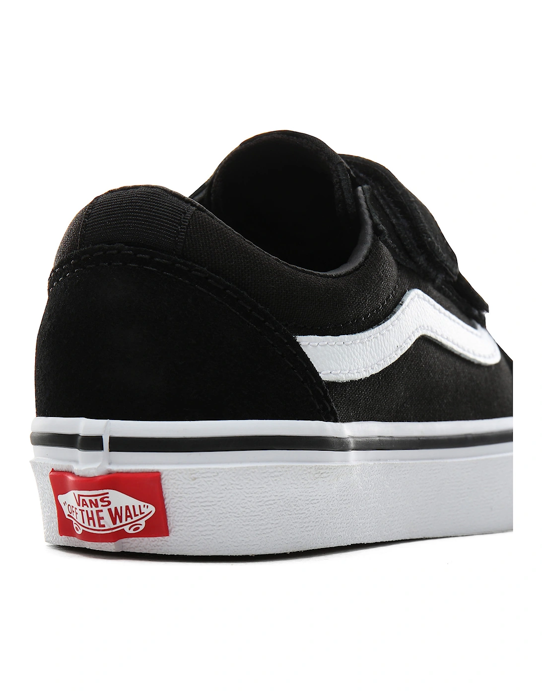 Ward Youths Suede Trainers (Black White)