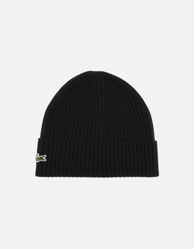 Mens Knitted Hat (Black)