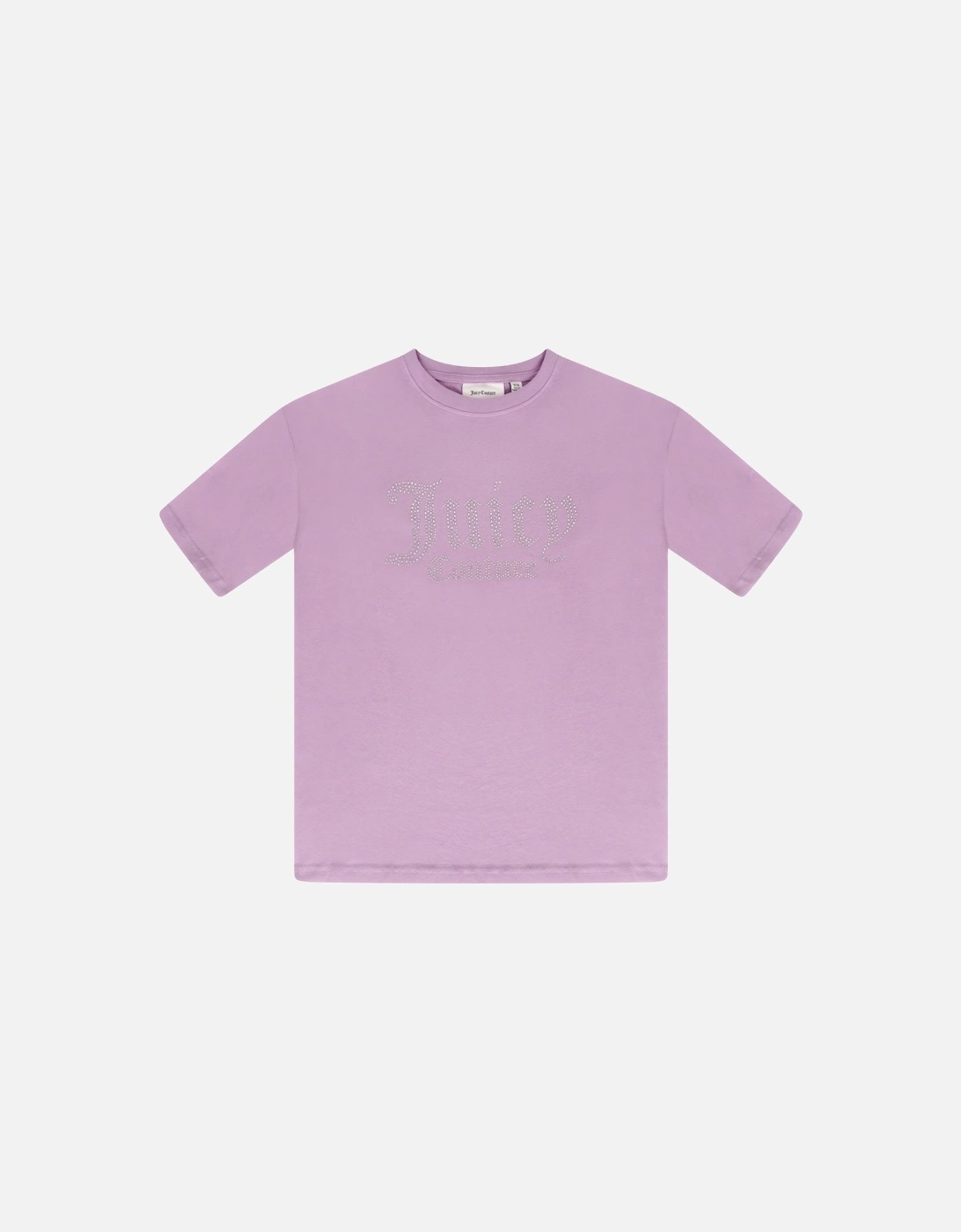 Youths Diamante T-Shirt (Lilac), 3 of 2