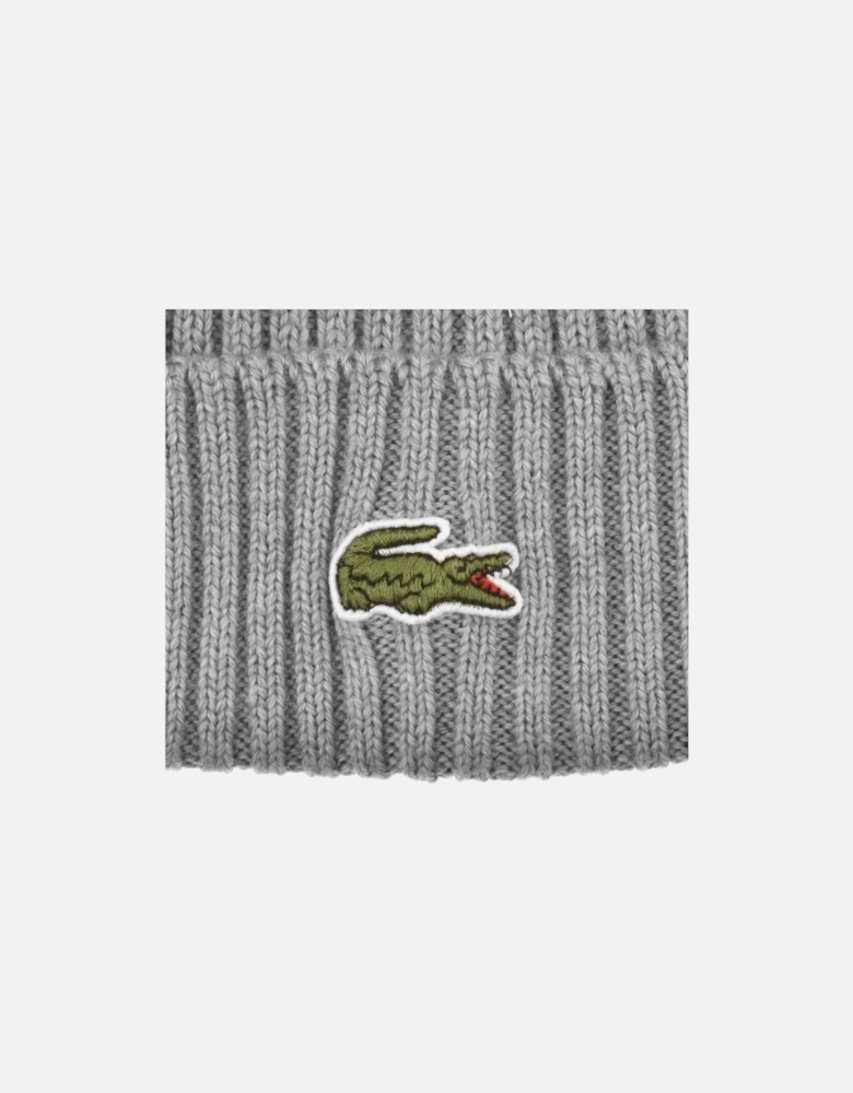 Mens Knitted Hat (Grey)