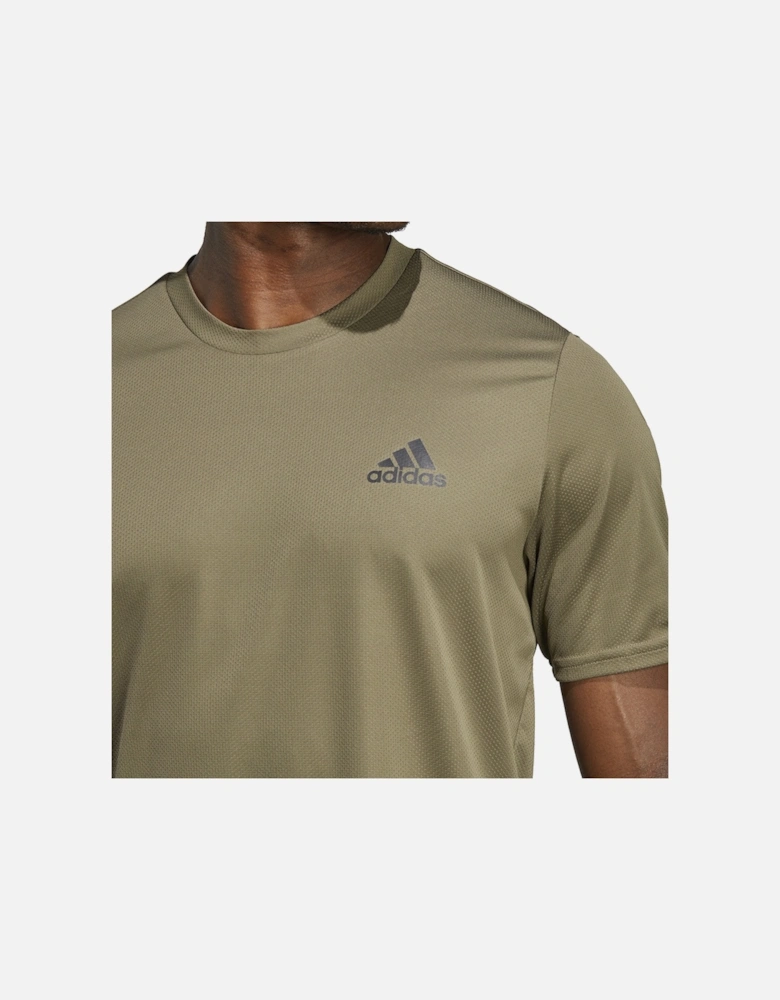 Mens D4M Training T-Shirt (Olive)