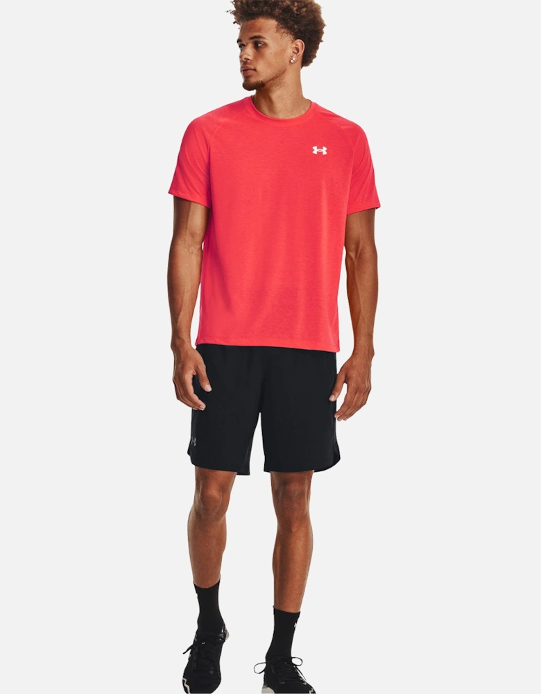 Mens Streaker Run T-Shirt (Orange)