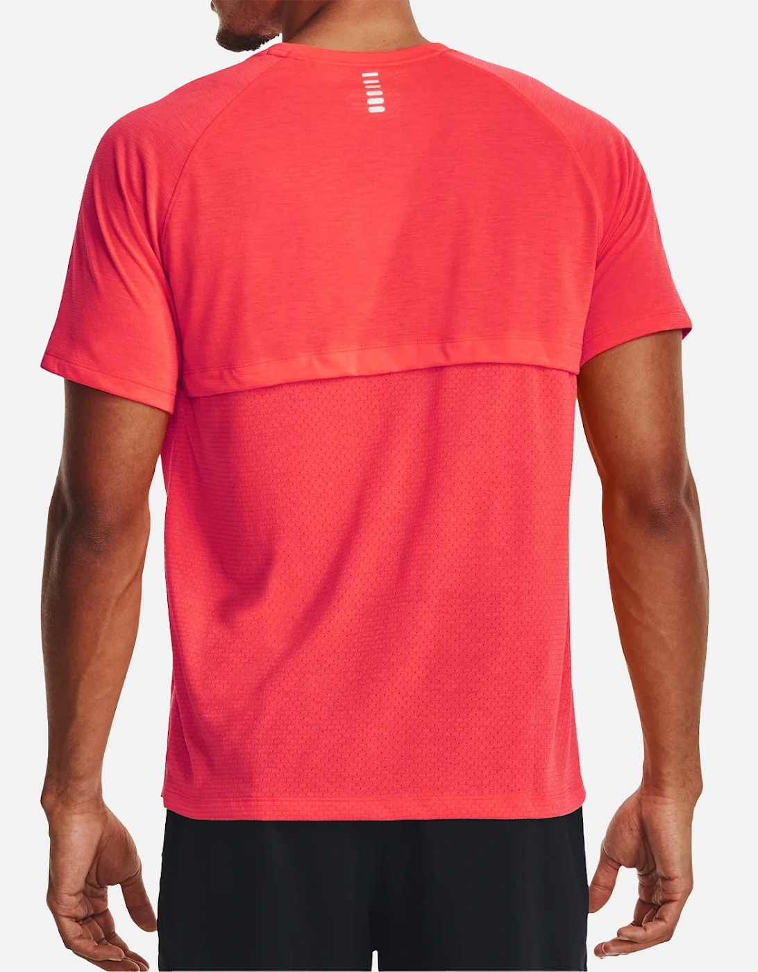 Mens Streaker Run T-Shirt (Orange)