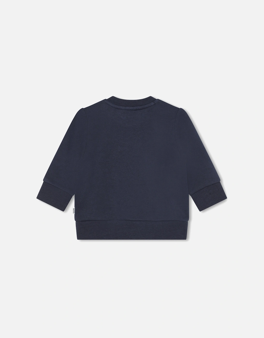 Infants Speed Blur Logo Sweatshirt (Navy)