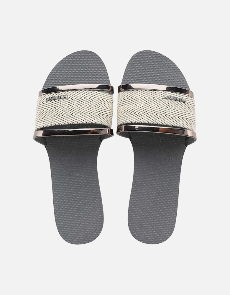 Womens You Trancoso Premium Slides (Grey)