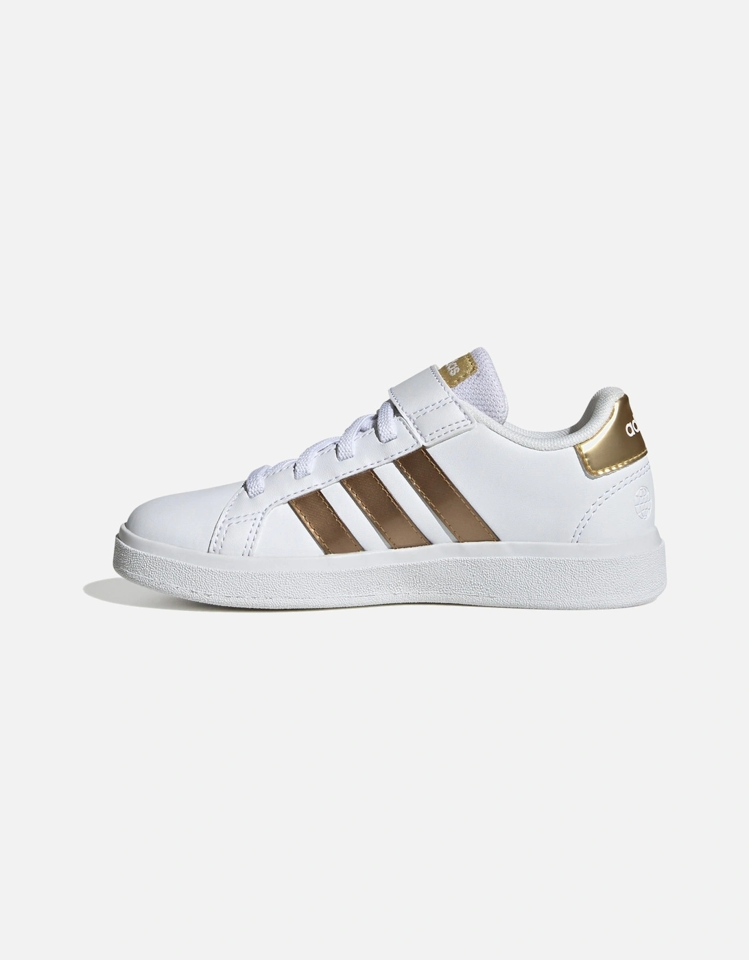 Junior Grand Court 2.0 EL Trainers (White/Gold)