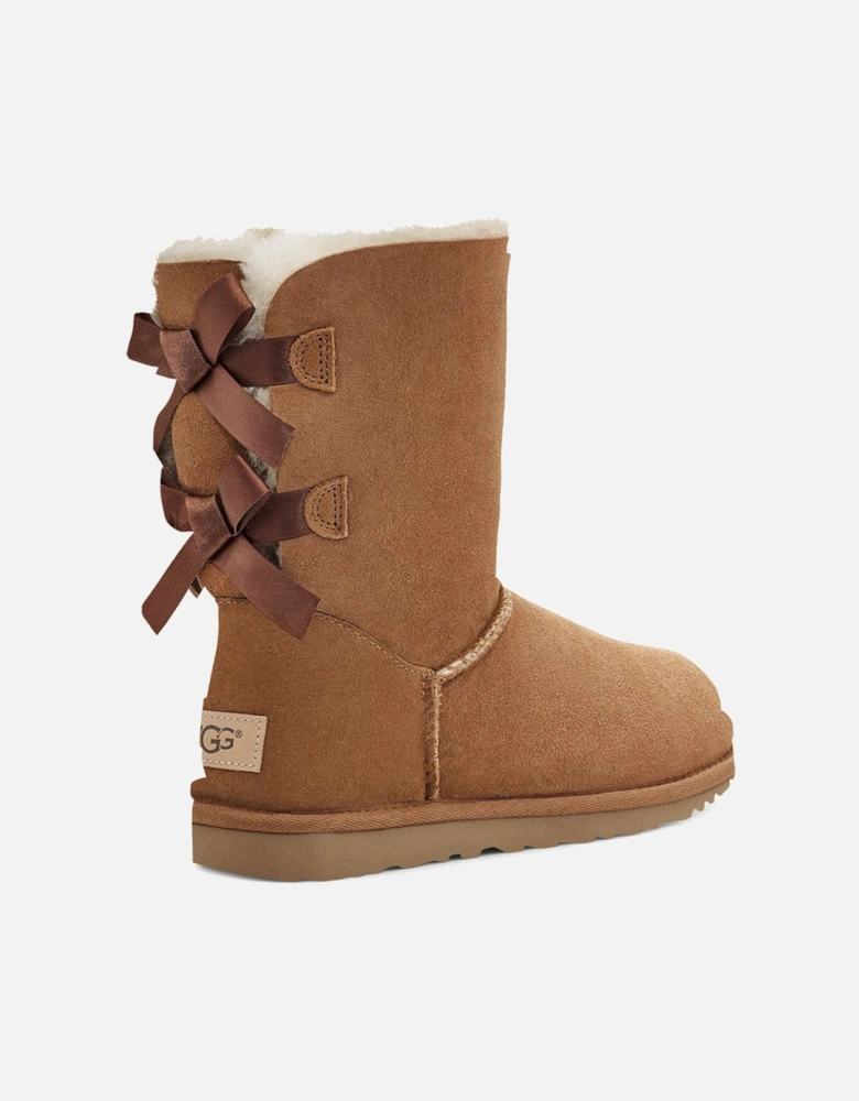 Womens Bailey Bow Boots (Chestnut)