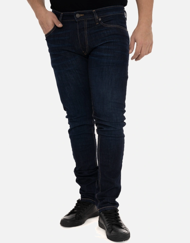 Mens D-Luster Slim Fit Jeans (Dark Blue)