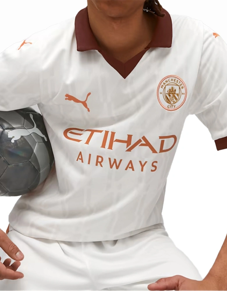 Mens Manchester City Away Shirt 2023/24 (White)