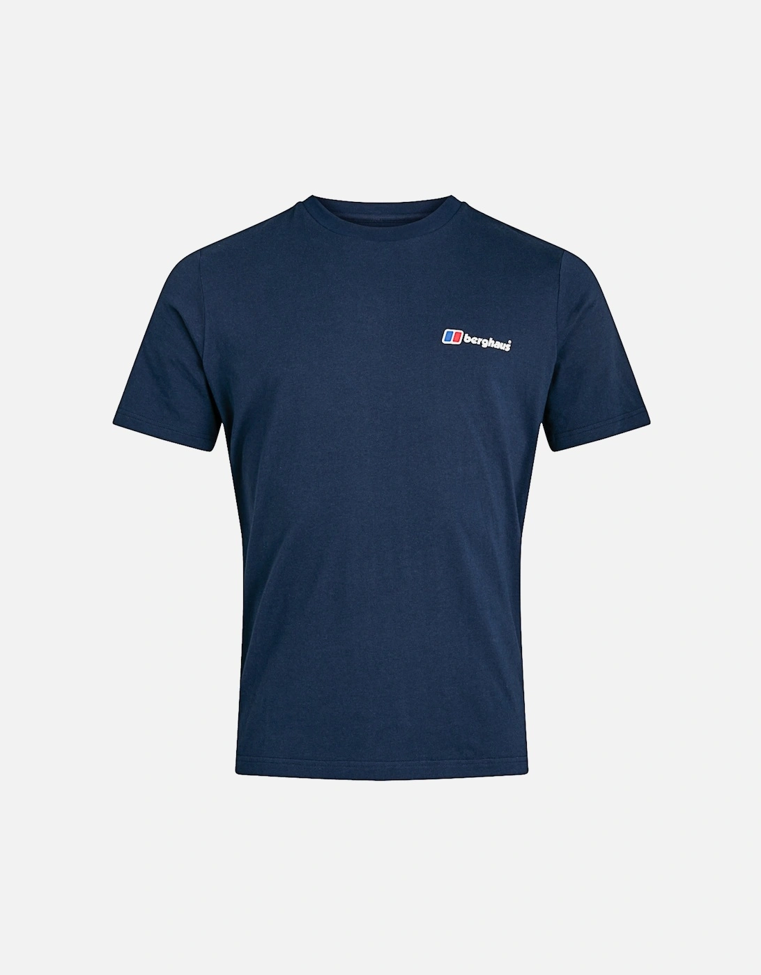 Mens Organic Classic Logo T-Shirt (Navy), 5 of 4