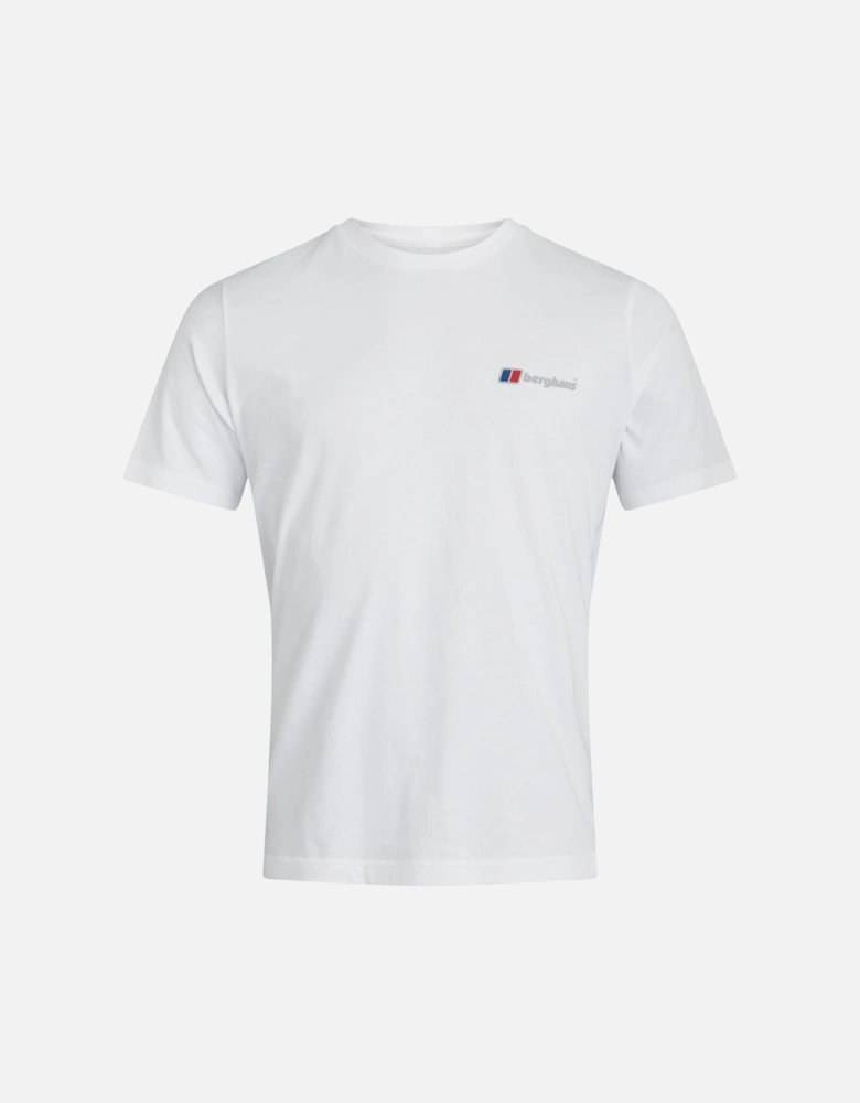 Mens Organic Classic Logo T-Shirt (White)