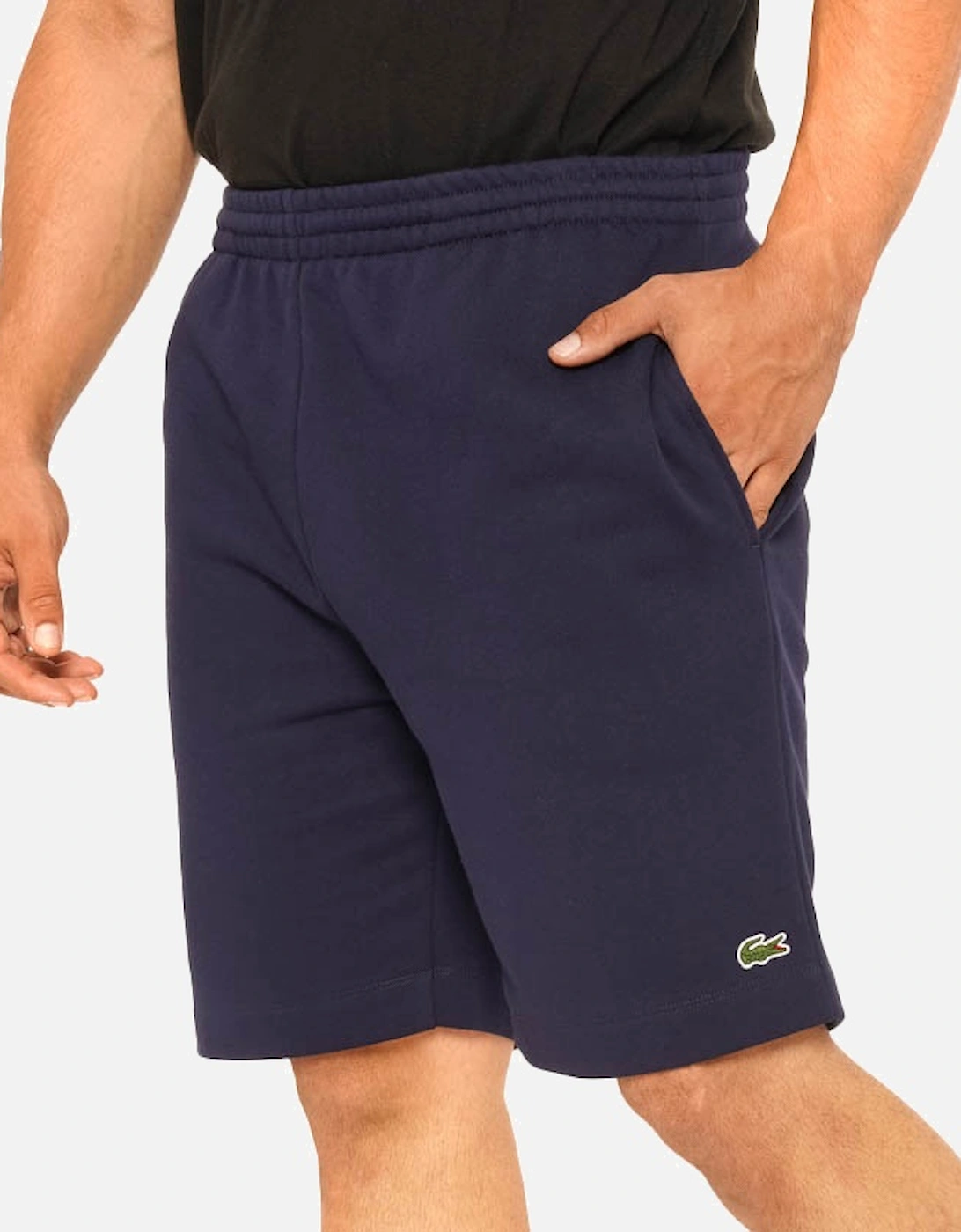 Mens Fleece Shorts (Navy), 7 of 6